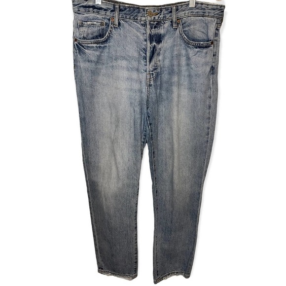 &denim Denim - & Denim Womans Vintage Fit Cropped High Waist Jeans​​